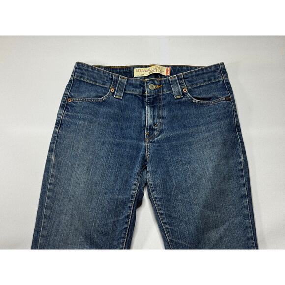 Levi's 525 Women's Nouveau Low Bootcut Blue Denim Jeans - Size 6M (29x31) - Picture 3 of 7